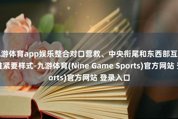 九游体育app娱乐整合对口营救、中央衔尾和东西部互助资金共推紧要样式-九游体育(Nine Game Sports)官方网站 登录入口