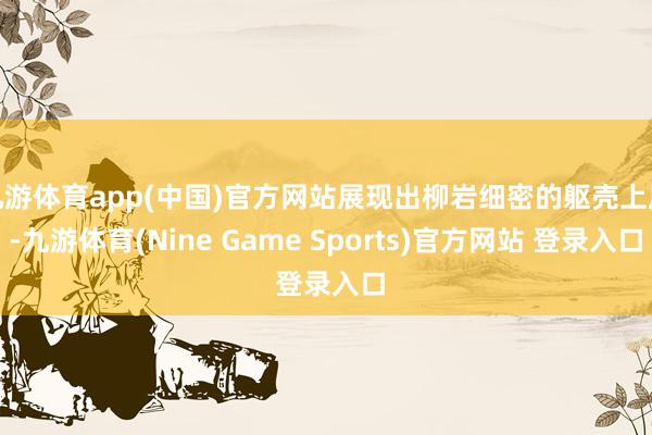 九游体育app(中国)官方网站展现出柳岩细密的躯壳上风-九游体育(Nine Game Sports)官方网站 登录入口